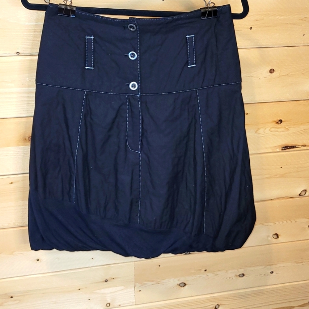 NÖR DENMARK SMALL black bubble SKIRT